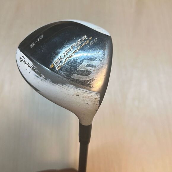TAYLORMADE BURNER SUPERFAST 2.0, 18 DEG. 5 WOOD, MATRIX OZIK R FLEX GRAPH. SHAFT - Picture 1 of 6